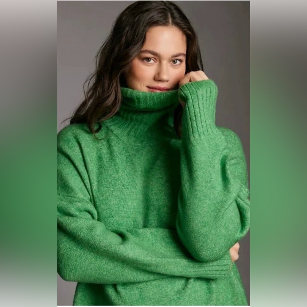 Anthropologie Daily Practice Karigan Midi Sweater Dress: Turtleneck Edition - Picture 3 of 8